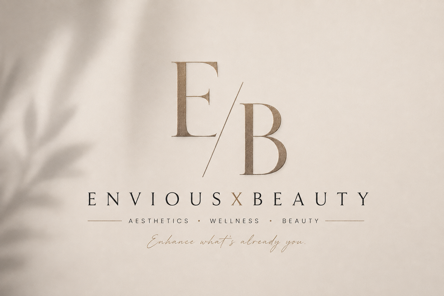EnviousxBeauty branding